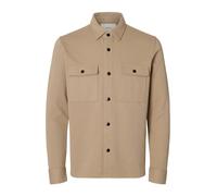 SELECTED Camisa 'SLHJACKIE' marrón claro S marrón claro