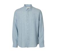 SELECTED Camisa ''SLHKYLIAN' azul claro L azul claro