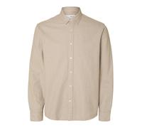 SELECTED Camisa 'SLHNOAH' beige S beige