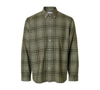 SELECTED Camisa 'SLHREGNOAH' verde / pino M verde / pino