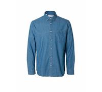SELECTED Camisa vaquera SLHREGCARLO azul | XL