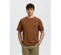 SELECTED Camiseta 'Aspen' caramelo S caramelo