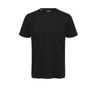 SELECTED Camiseta 'Aspen' negro XL EUR