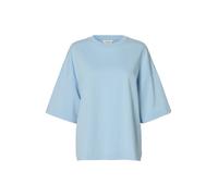 SELECTED FEMME Camiseta SLWCOLWOMAN azul | L