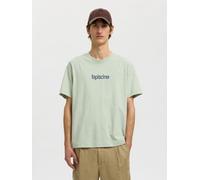SELECTED Camiseta azul oscuro / menta XXL azul oscuro / menta