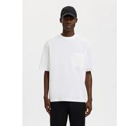 SELECTED Camiseta blanco M blanco
