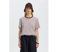 SELECTED Camiseta 'Essential' rojo / blanco S rojo / blanco