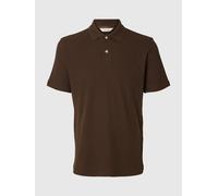SELECTED Camiseta marrón XL marrón
