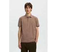 SELECTED Camiseta marrón XL marrón
