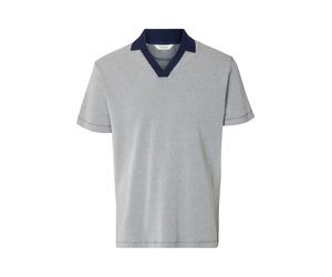 SELECTED Camiseta navy / offwhite S navy / offwhite