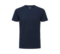 SELECTED Camiseta navy S navy