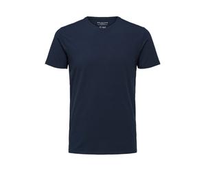 SELECTED Camiseta navy XL EUR
