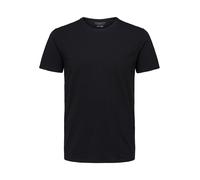 SELECTED HOMME 16073457 Camiseta, Color Negro, XXL para Hombre