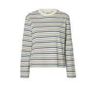 SELECTED Camiseta 'SLFEssential' beige / camelo / navy / azul claro XS beige / camelo / navy / azul claro