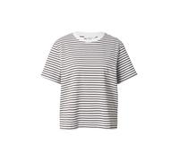 SELECTED Camiseta 'SLFESSENTIAL' marrón oscuro / blanco L marrón oscuro / blanco