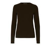 SELECTED Camiseta 'SLFMANJA' marrón castaño L marrón castaño