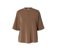 SELECTED Camiseta 'SLFTenny' marrón L EUR