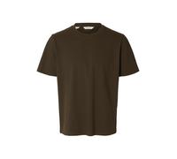 SELECTED Camiseta 'SLHAtlas' marrón oscuro M EUR