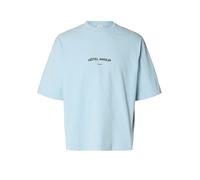 SELECTED Camiseta 'SLHLiam' azul cielo L azul cielo