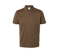 SELECTED Camiseta 'SLHFAVE' marrón S marrón