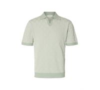 SELECTED Camiseta 'SLHMILAS' verde pastel / blanco S verde pastel / blanco