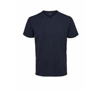 SELECTED Camiseta SLHNEWPIMA azul | M