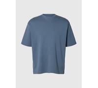 SELECTED Camiseta 'SLHOscar' azul M azul