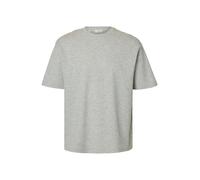 SELECTED Camiseta 'SLHOSCAR' gris moteado L gris moteado
