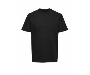 SELECTED Camiseta SLHRELAXCOLMAN200 negro | M