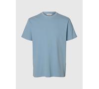 SELECTED Camiseta 'SLHSpencer' azul claro XL azul claro