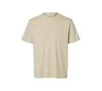 SELECTED Camiseta 'SLHSpenser' beige S beige