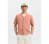 SELECTED Camiseta talco / blanco XL EUR