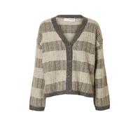 SELECTED Cárdigan 'SLFalva' beige / gris moteado L beige / gris moteado
