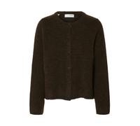 SELECTED Cárdigan 'SLFLulu' marrón oscuro L marrón oscuro