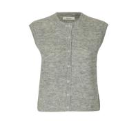 SELECTED Chaleco de punto 'SLFLULU' gris moteado L gris moteado