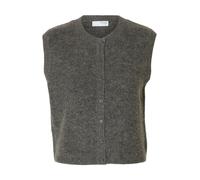 SELECTED Chaleco de punto 'SLFLULU' gris moteado M EUR
