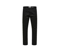 SELECTED Pantalón chino 'SLHMiles Flex' negro 34x34 negro