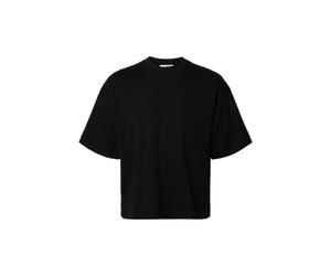 Selected Colwoman - Camiseta de Manga Corta, Talla M, Negro, M