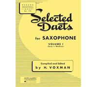 Selected Duets for Saxophone: Volume 1 - Easy to Medium (Rubank Educational Library): Easy- Medium
