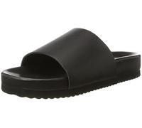 SELECTED FEMME 16057170, Chanclas Mujer, Negro (Black), 37 EU