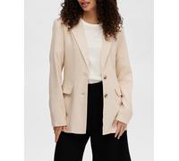Selected Femme Americana de mujer de lino. Beige 42