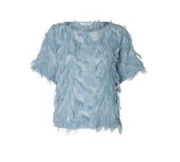 SELECTED FEMME Blusenshirt SLFMYLINE azul | 36