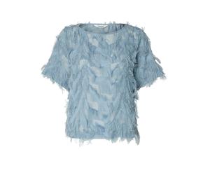 SELECTED FEMME Blusenshirt SLFMYLINE azul | 40