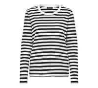 Selected Femme Camiseta para Mujer Slfstandard LS tee STR Noos, Negro, S