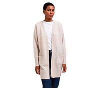 SELECTED FEMME Slflulu New LS Knit Long Cardigan B Noos Suéter, Abedul, L para Mujer