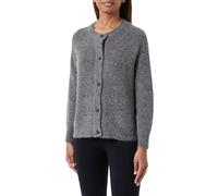 Selected Femme Slflulu Ls Knit Short Cardigan B Noos L Gris