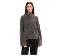 SELECTED FEMME Cárdigan 'SLFSIA RAS' gris / gris moteado, Talla XS