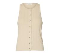 SELECTED FEMME Chaleco de punto 'SLFTRIXIE' beige claro M beige claro