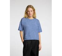 SELECTED FEMME Damen Strickpullover Merino Blusen Shirt mit Rundhals.