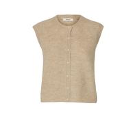 SELECTED Chaleco de punto 'SLFLulu' arena S arena